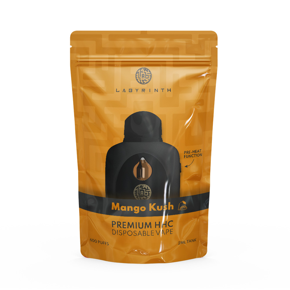 Labyrinth Delights - HHC Disposable - Mango Kush (2ml )
