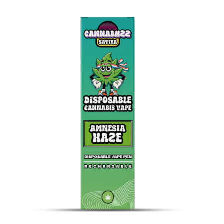 Disposable Cannabis Vape - Amnesia Haze - 1ml