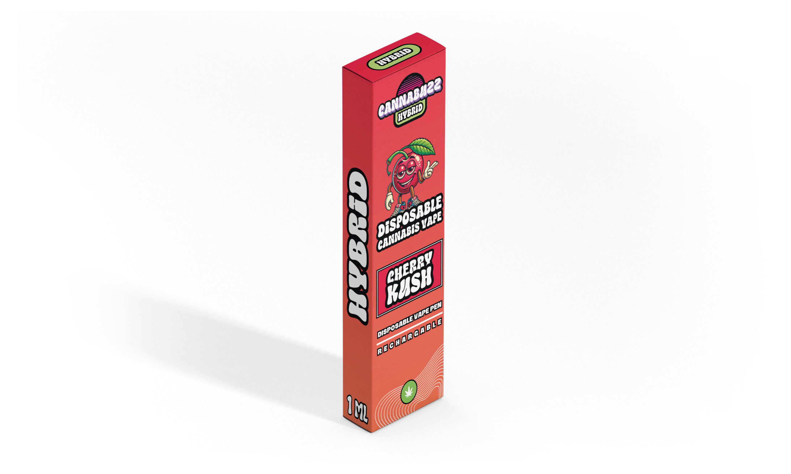 Disposable Cannabis Vape - Cherry Kush - 1ml - Image 3