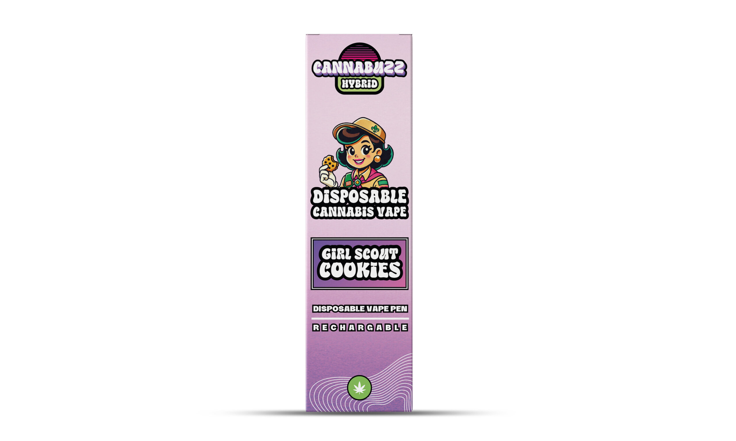 Disposable Cannabis Vape - Girl Scout Cookies - 1ml