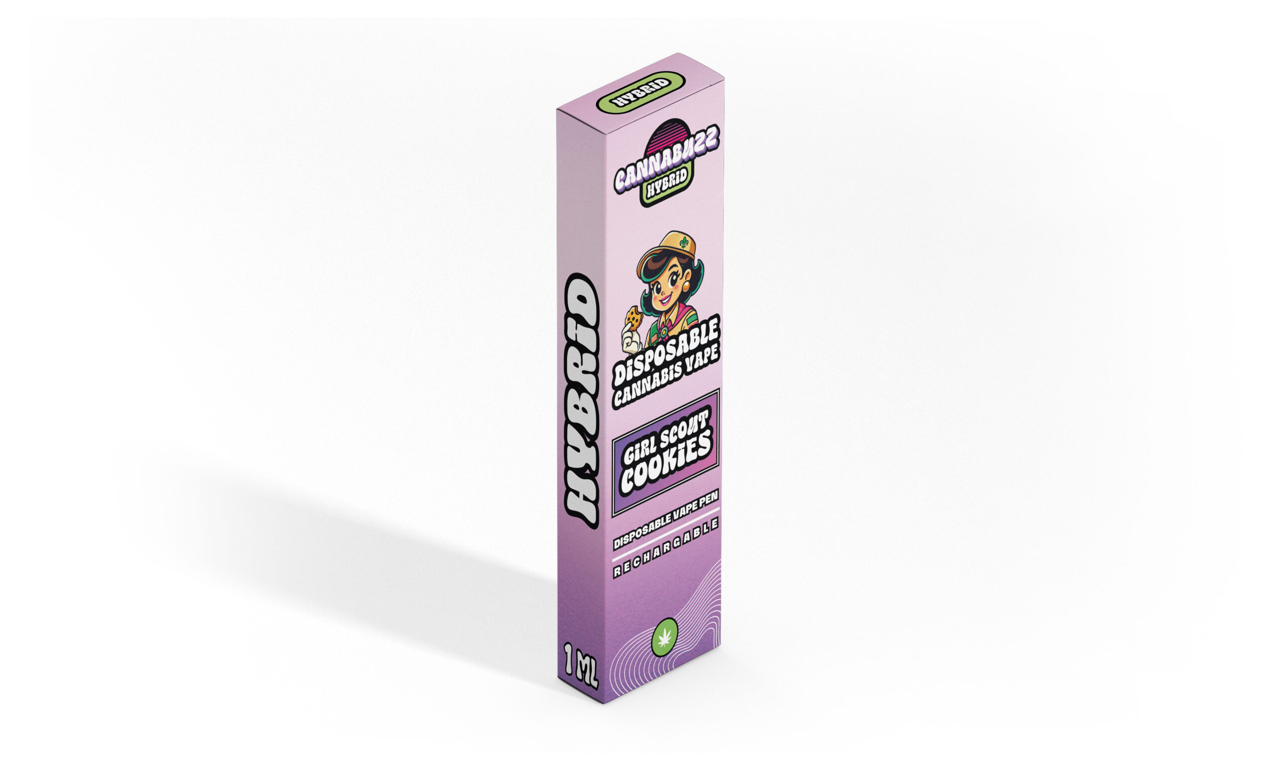 Disposable Cannabis Vape - Girl Scout Cookies - 1ml - Image 2