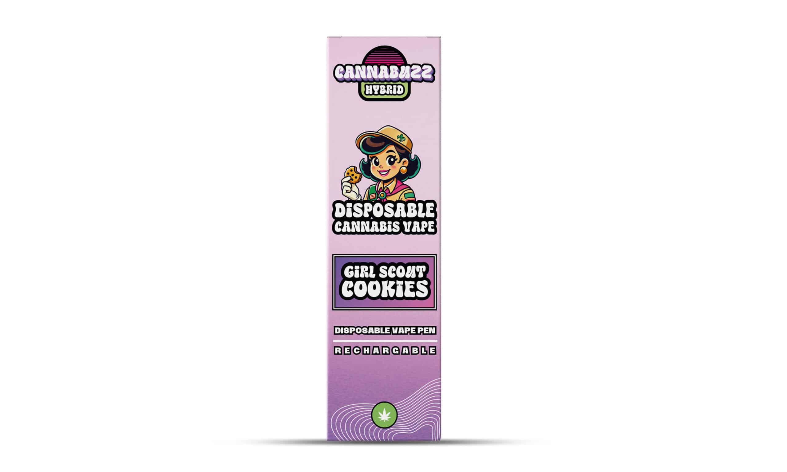 Disposable Cannabis Vape - Girl Scout Cookies - 2ml