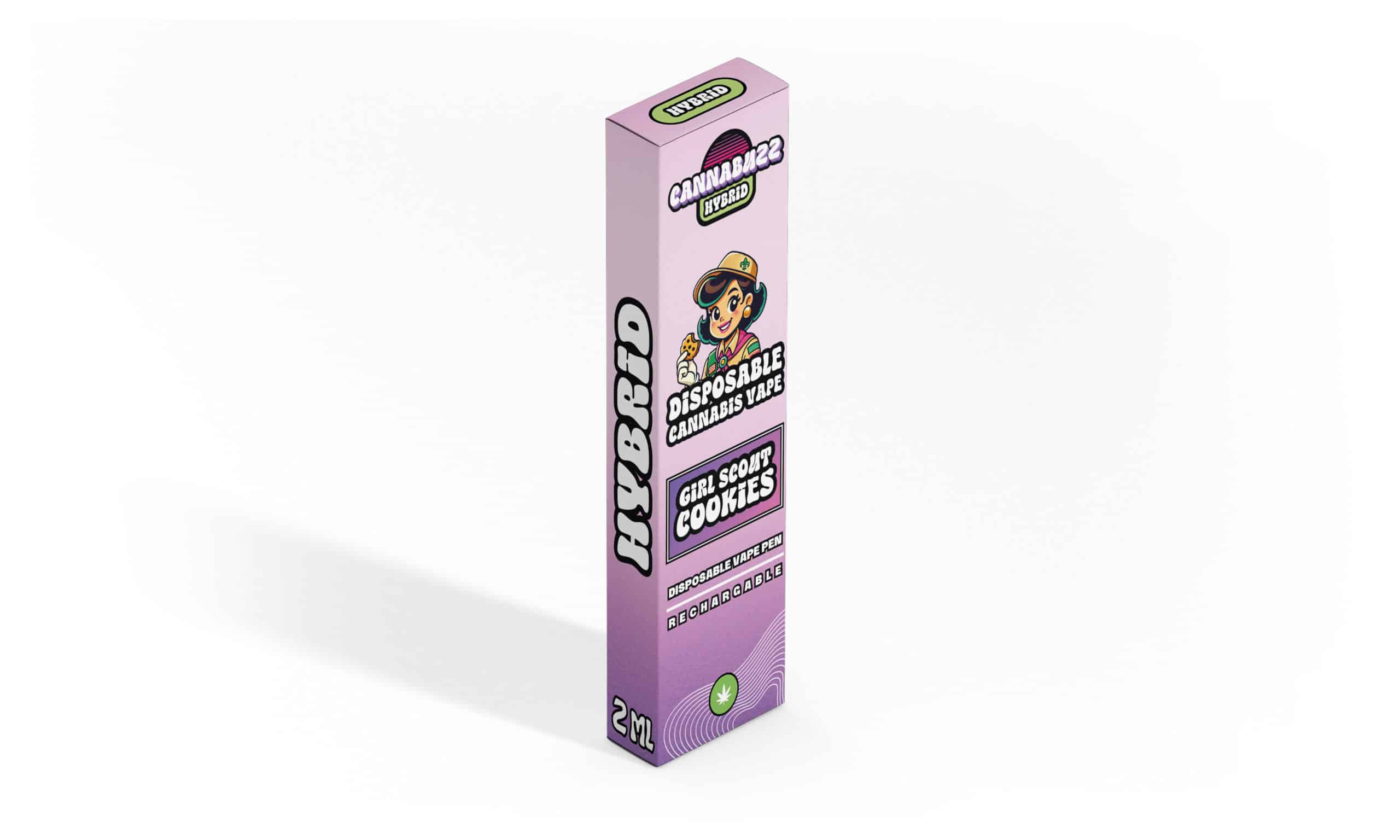 Disposable Cannabis Vape - Girl Scout Cookies - 2ml - Image 3
