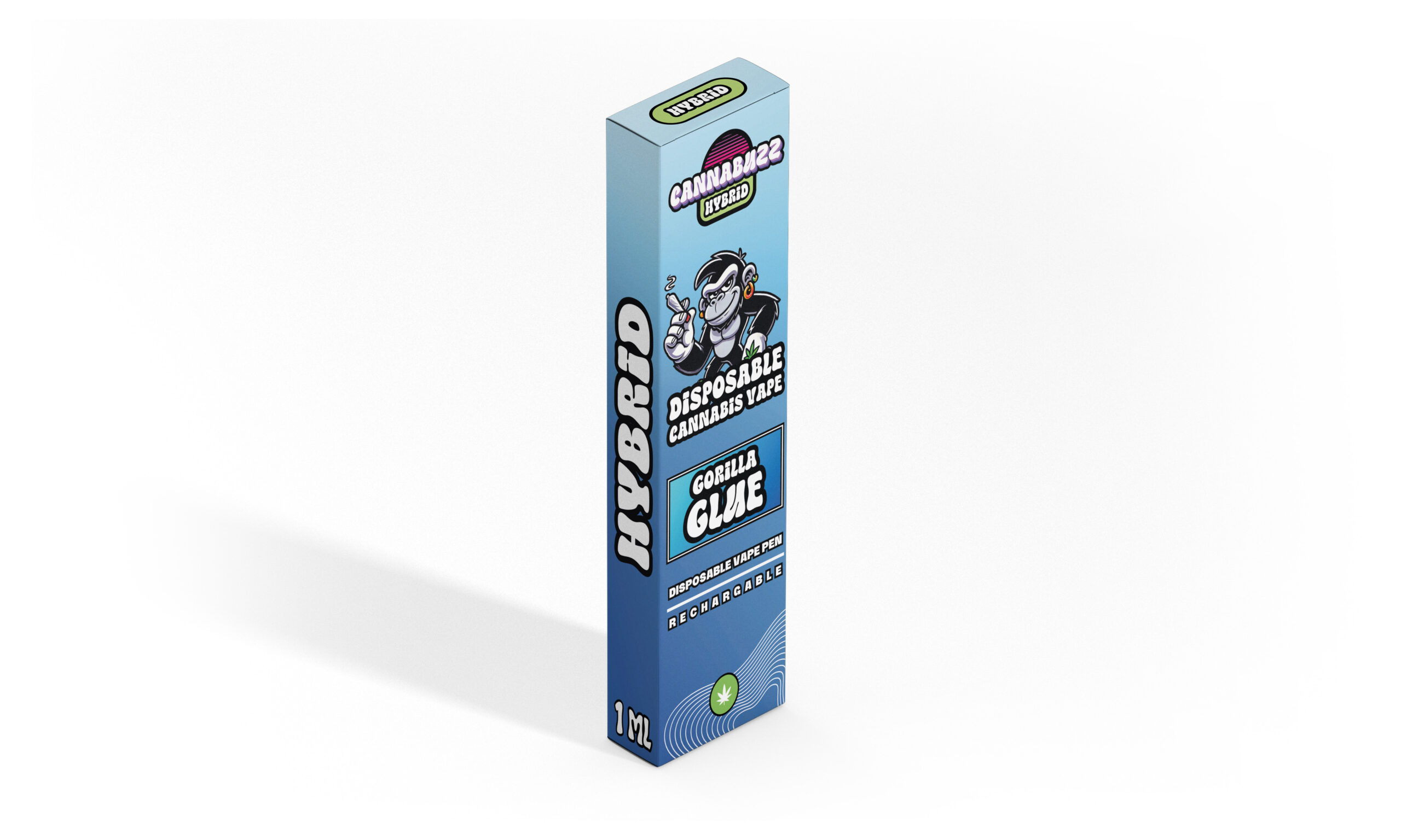Disposable Cannabis Vape - Gorilla Glue - 1ml - Image 3