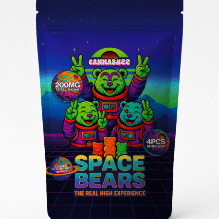 Cannabuzz - Space Bears - Cherry/Tuttu Frutti 200mg