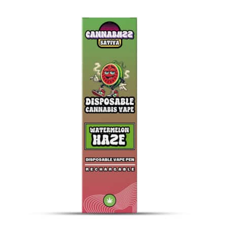Disposable Cannabis Vape - Watermelon Haze - 1ml