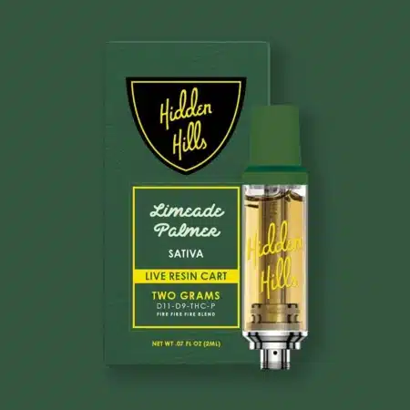 Hidden Hills Fire Fire Blend Limeaid Palmer Hybrid Cartridge (2grams)