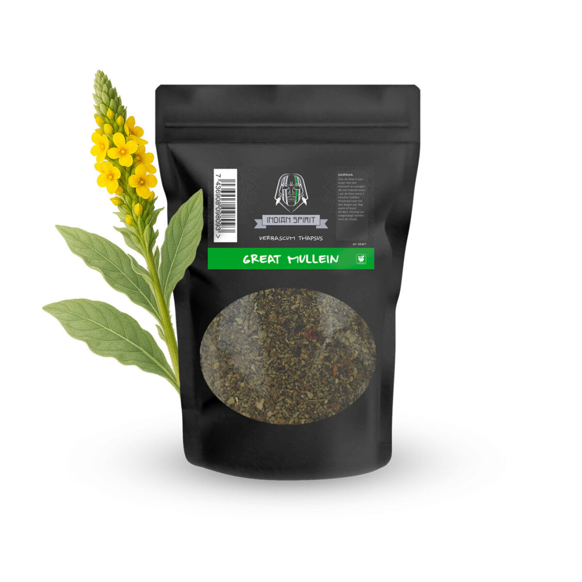 Indian Spirit - Great Mullein (Verbascum Thapsus) - 50G Shredded