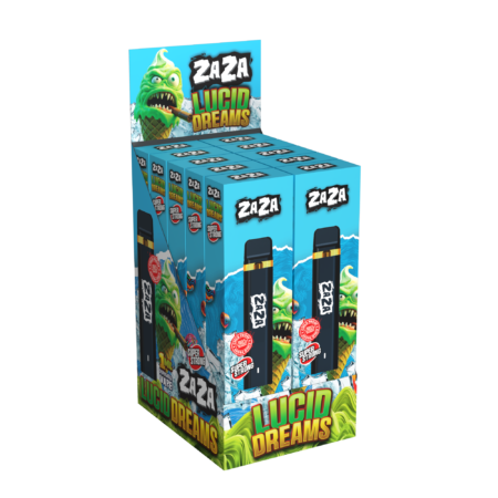 Acan 1ml. ZAZA Hemp Extract Disposable - Apple Sundae (10 pcs.)