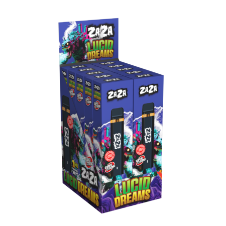 Acan 1ml. ZAZA Hemp Extract Disposable - Haze Wreck (10 pcs.)