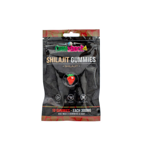 Cannashock- Gummies - Shilajit - Strawberry (1 bag)