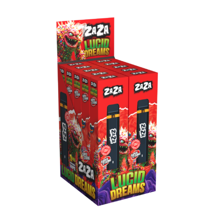 Acan 1ml. ZAZA Hemp Extract Disposable - Zkittlez (10 pcs.)