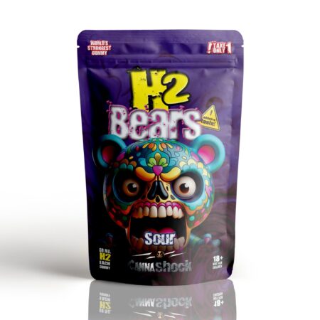 Cannashock - h2 - Gummies - Sour Bears (6 x 60 mg)