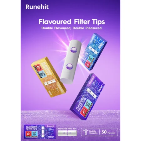 Runehit Click Sigaretten Filtertips (20 x10 pcs) Kiwi Guava