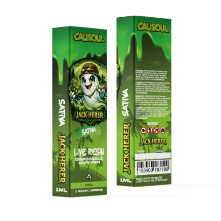 CaliSoul - Jack Herer - Live Resin Disposable vape pen (1ML)