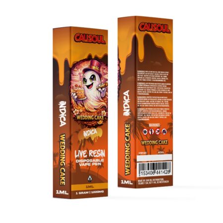 CaliSoul - Wedding Cake - Live Resin Disposable vape pen (1ML)