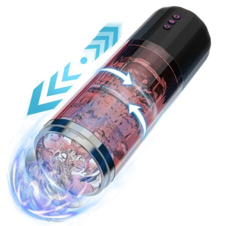 Masturbator - Cyclone - Black (1 pc).