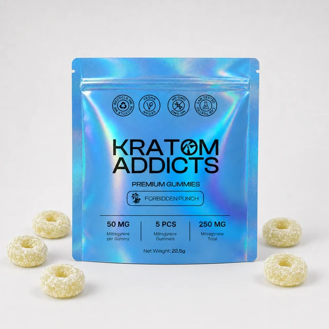 Kratom Addicts - Forbidden Fruits Gummies - 50mg (5 pcs)